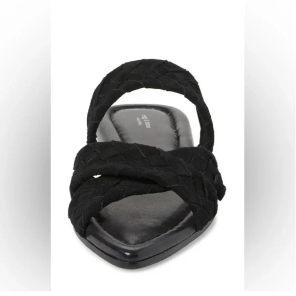 Rag & Bone Lewis Pointed Toe Slide Sandal Black sz6  $350 - Picture 5 of 5